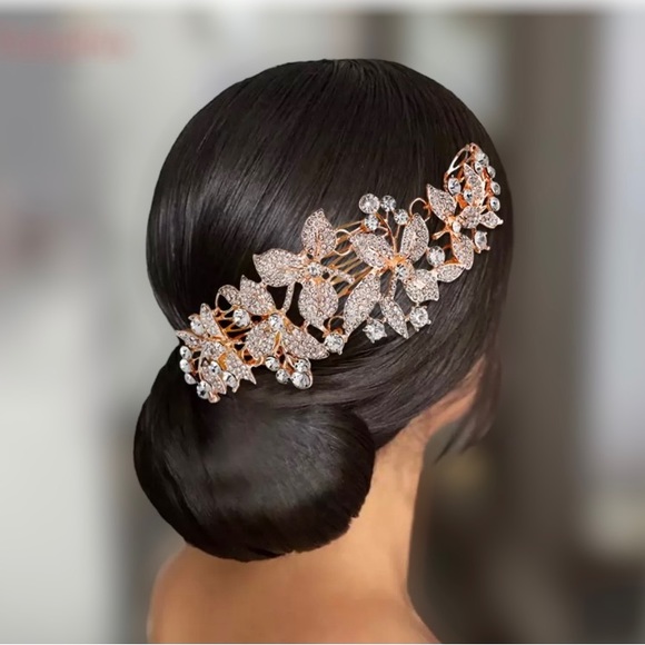 Bridesmaid Hair Pins, Bridesmaid Hair Accessory, Bridal Party Gift, Gift… - Picture 1 of 2